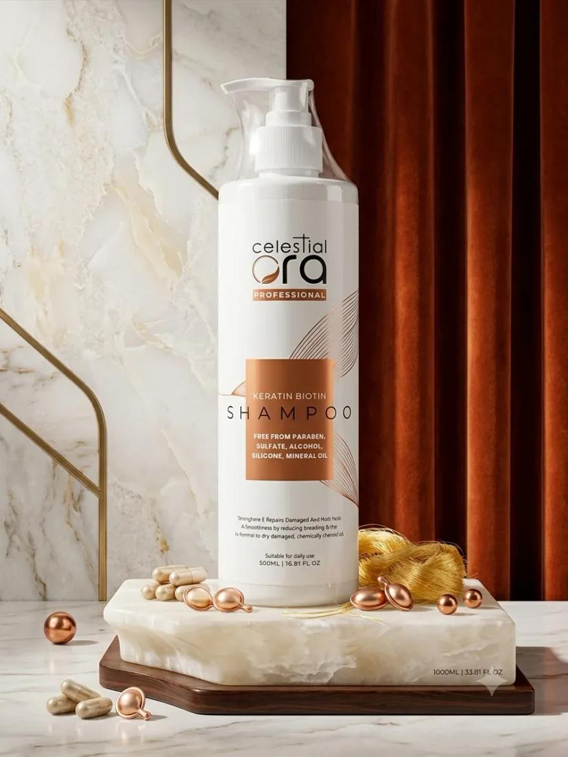 Keratin Biotin Shampoo 500ml